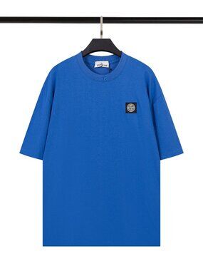 Stone Island Blue Short Sleeve Tee